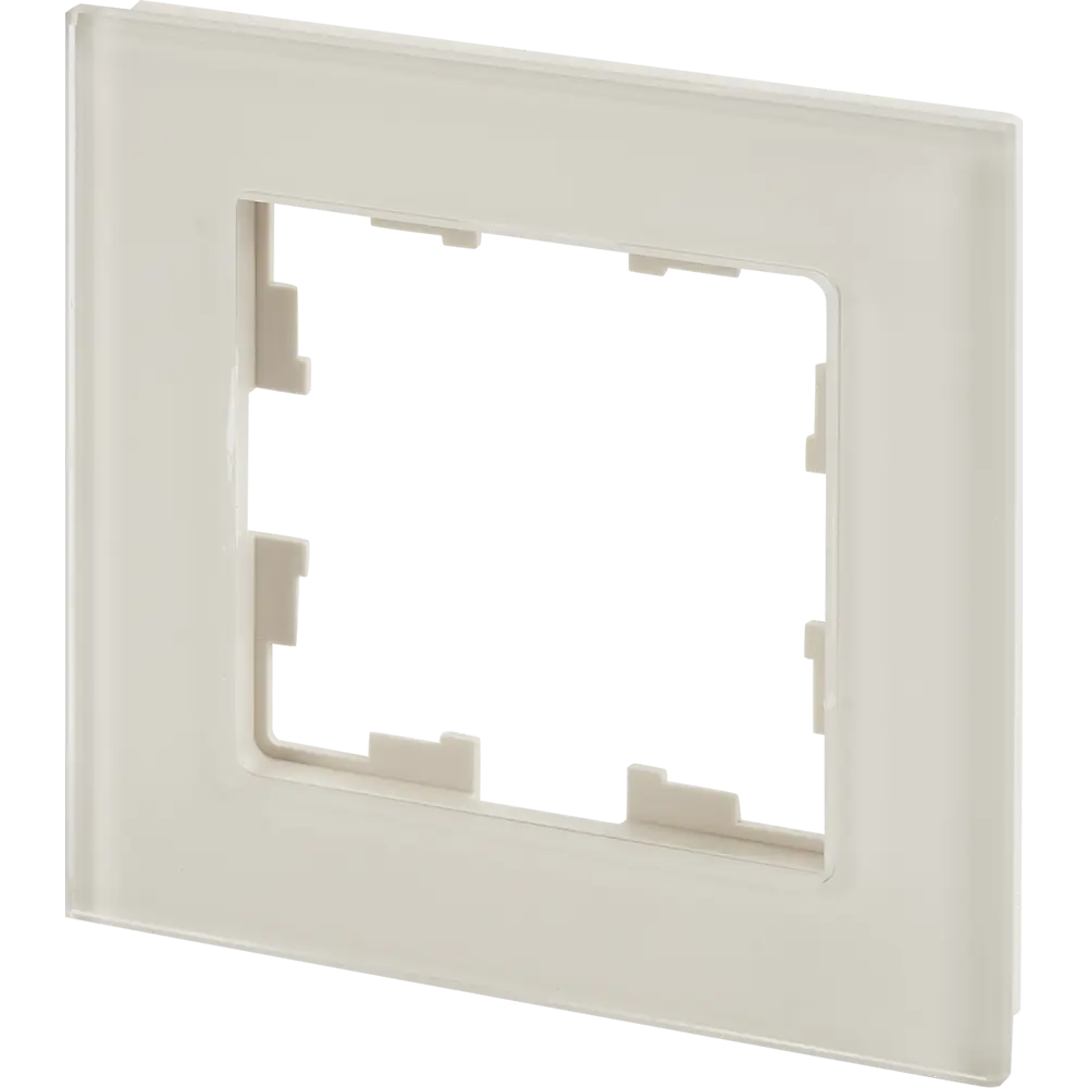 Рамка для розеток и выключателей IEK Brite 1 пост цвет дымчатый 87761322 STLM-2201143 - Вид №2