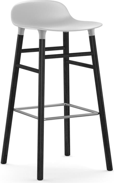 603218 Барный стул 75 см Black White Normann Copenhagen Form