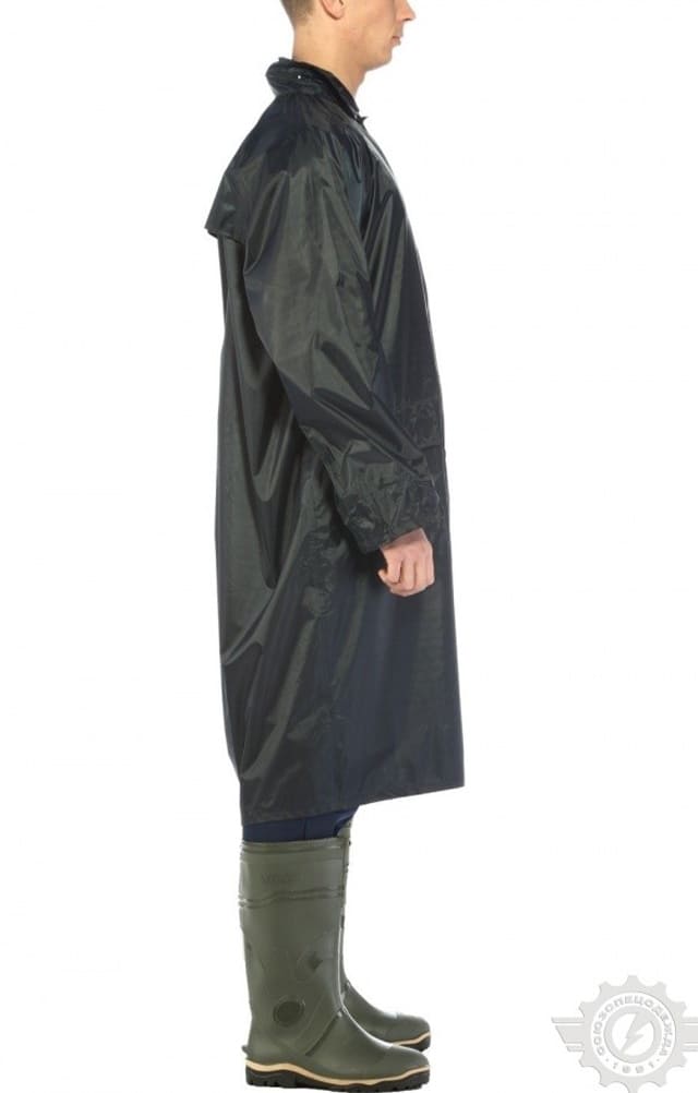 5041821 Плащ Альбатрос влагозащитный ЛАЙТ М синий  Непромокаемая спецодежда  размер XL  - Вид №4