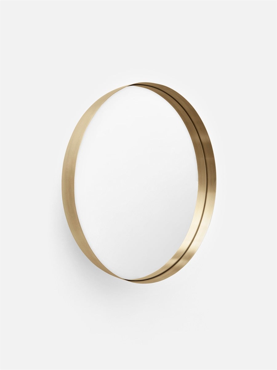 5709262001378 Зеркало Darkly, большое, латунь LuceLight  - Вид №4