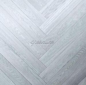 Паркет Ёлка GreenLine Валенсия Дуб Натур с брашью (Текстурированная) 500х125 мм.