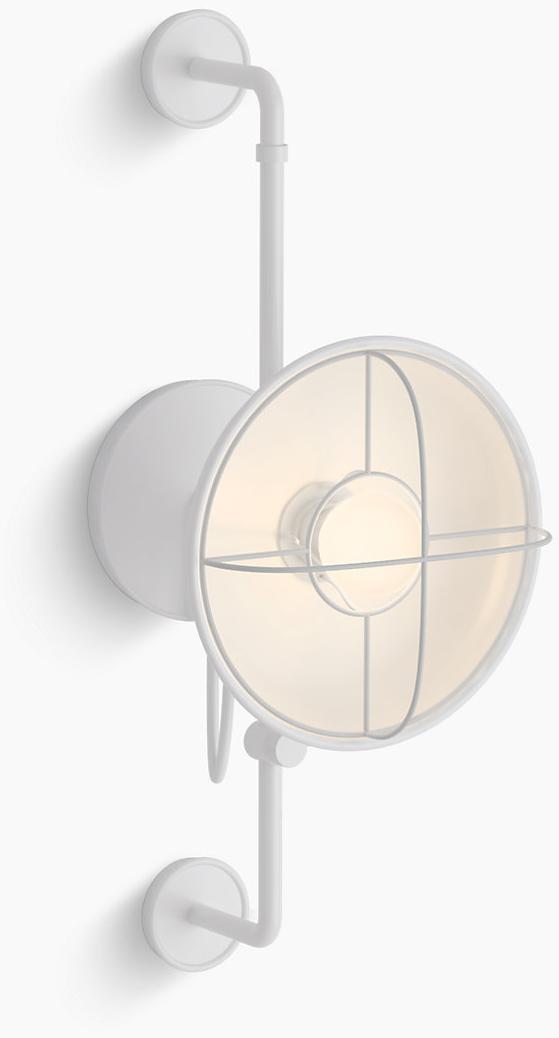 KOHLER Современная ферма бра раздвижной с одной лампой K-23667-SC01-WHL 