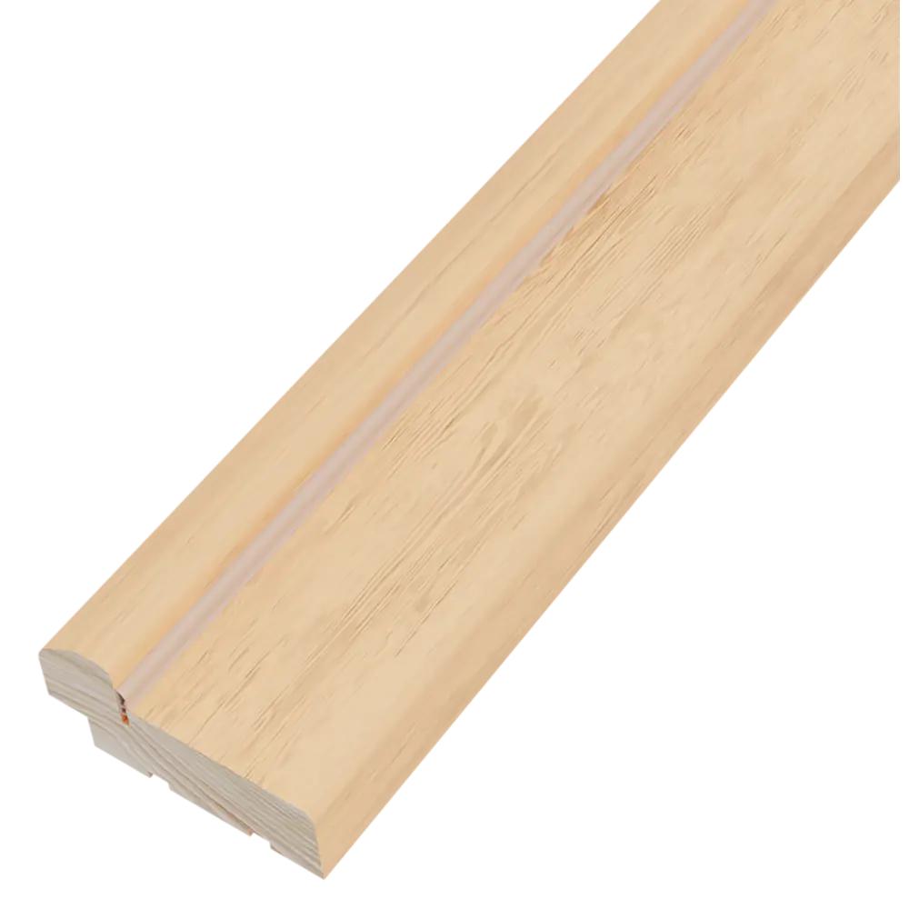 Дверная коробка 2000x68x33 мм массив дерева цвет натуральный (комплект 2.5 шт.) 82247722 STLM-2158708 Santreyd 