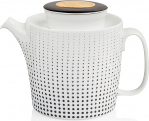 10585672 Furstenberg Чайник с ситечком Furstenberg "Лунный свет" 0,6л Фарфор
