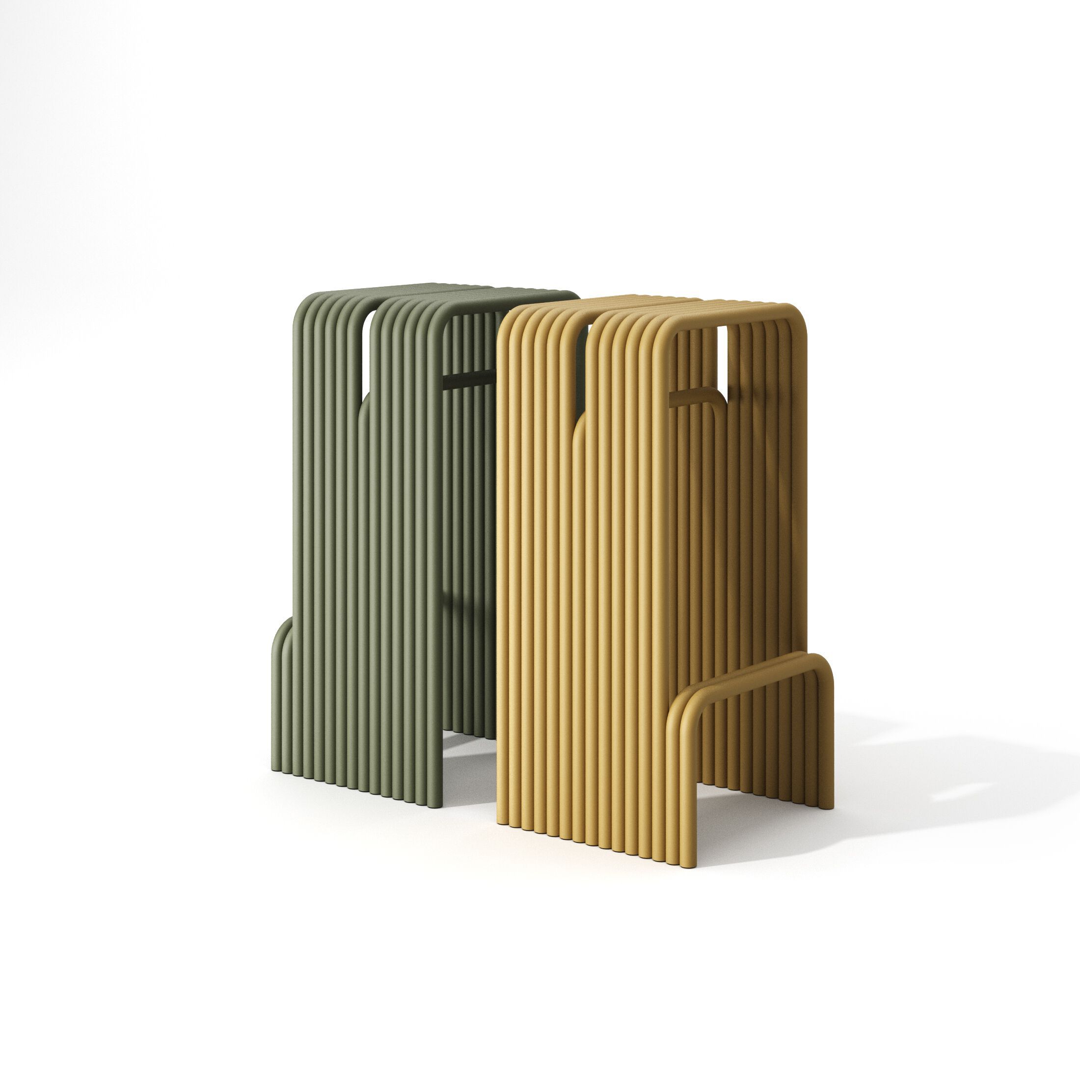 Алюминиевый высокий садовый стул с порошковым покрытием Joyf TUbe ARCH-00031635 - Вид №27