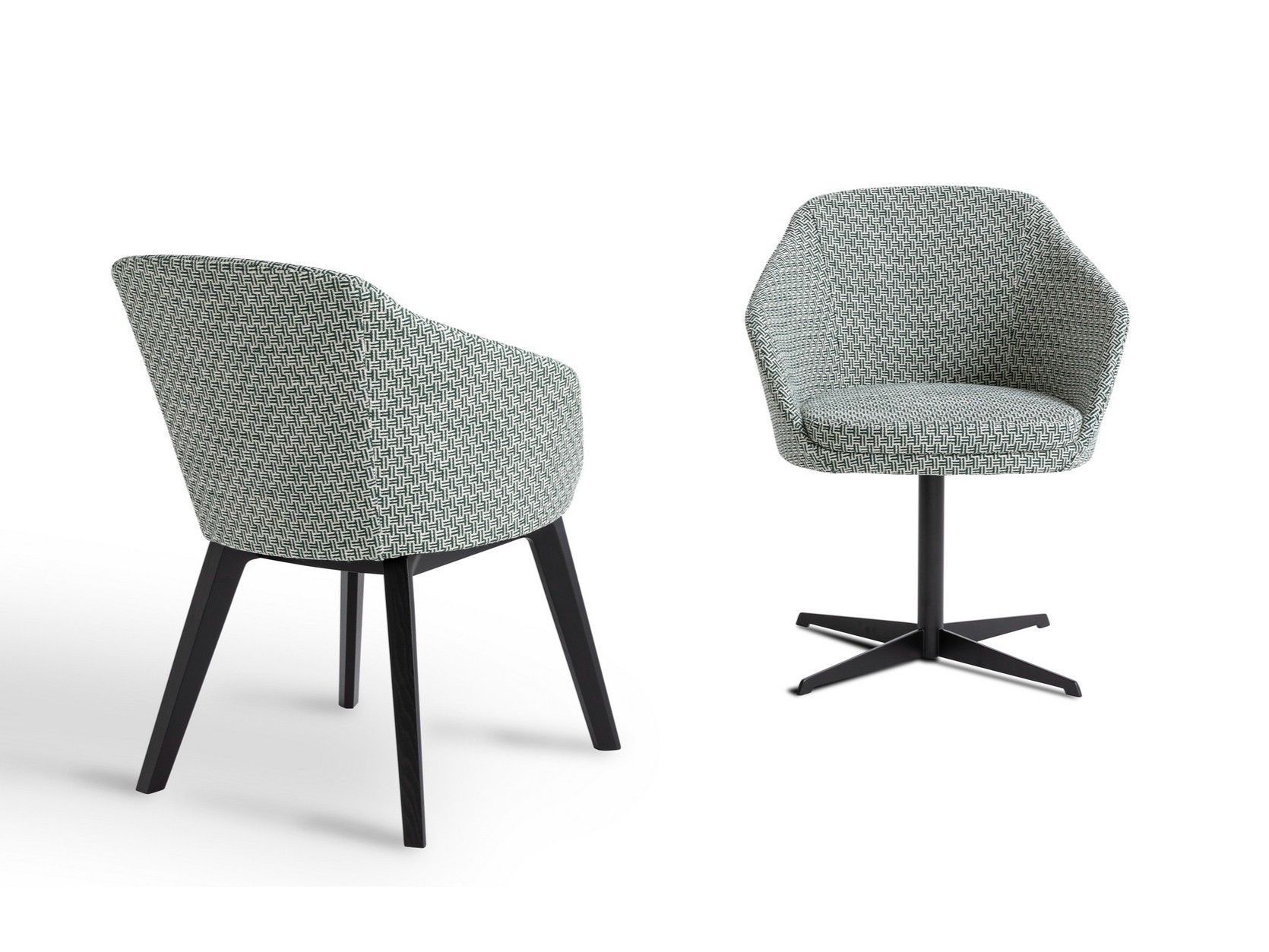 Тканевый стул с подлокотниками CAPPELLINI MARFA ARCH-00108031 - Вид №2