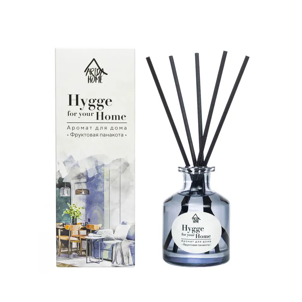 Аромадиффузор ARIDA HOME Hygge Home Фруктовая панакота 50 мл 89426702 STLM-1573263