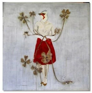 ICI ET LÀ Смешанная техника на холсте K. fabrizzi Kf12