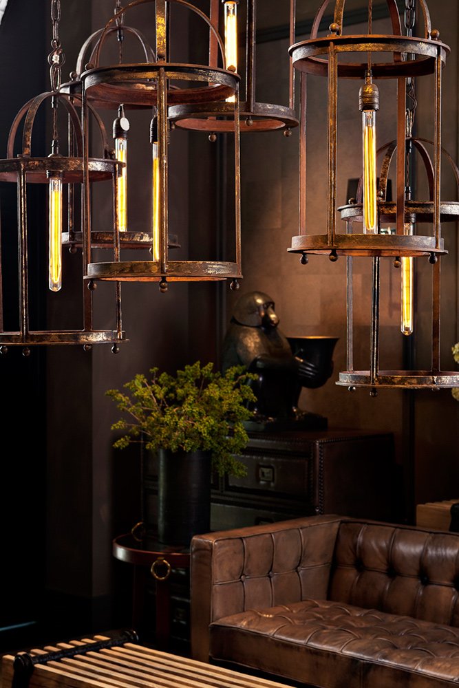 Подвесной светильник Hainaut от Eichholtz 107112 EICHHOLTZ ДИЗАЙНЕРСКИЕ, EICHHOLTZ 060626 Латунь  - Вид №2