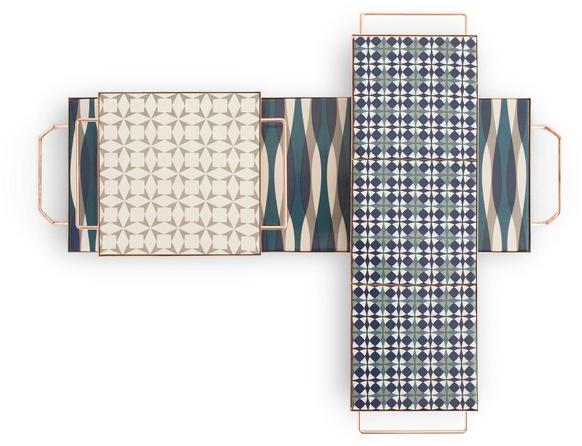 GAN Поднос прямоугольный из алюминия Mix&match sun-id-1399559 - Вид №37