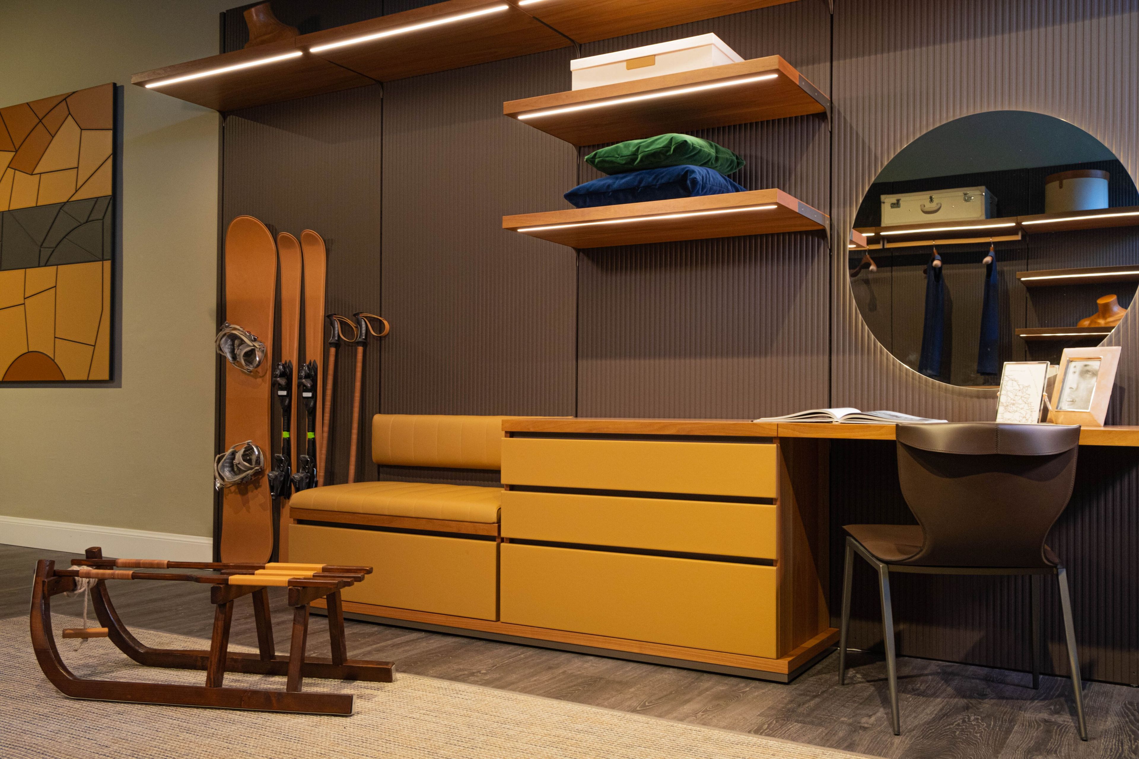 Кожаный стул Casa Covre VARENNE ARCH-00015261 - Вид №1