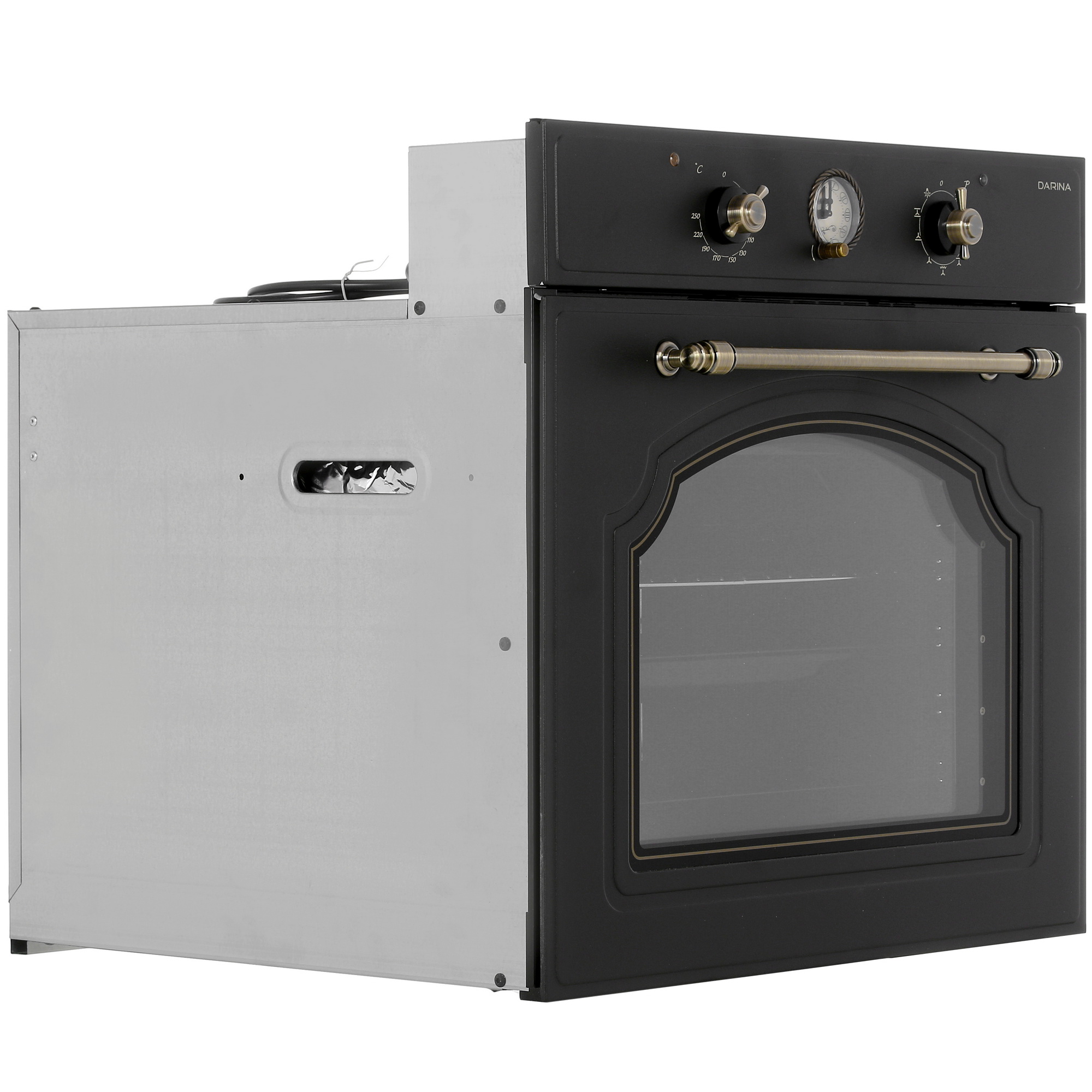 8147144 Электрический духовой шкаф Darina 0U8 BDE 112 707 At черный STDN-0119752 - Вид №1