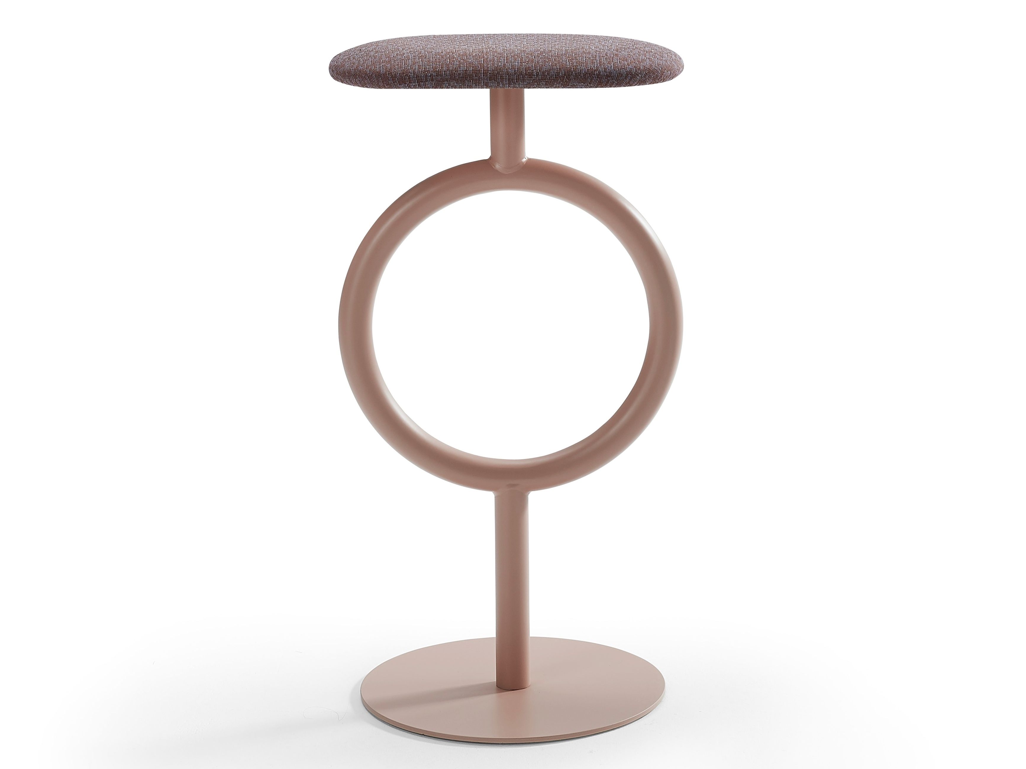 Стул из стали и ткани с подставкой для ног SANCAL ARCH-00147138 - Вид №4