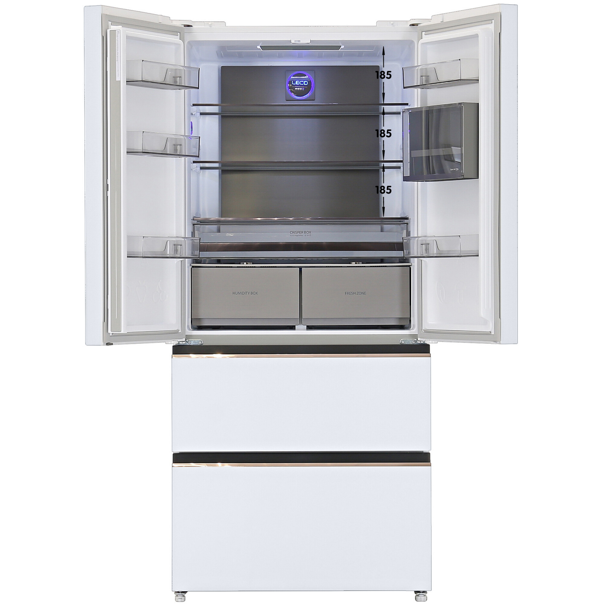 5086754 Холодильник многодверный   DEXP MFr6-54AMG белый STDN-0141997 - Вид №1