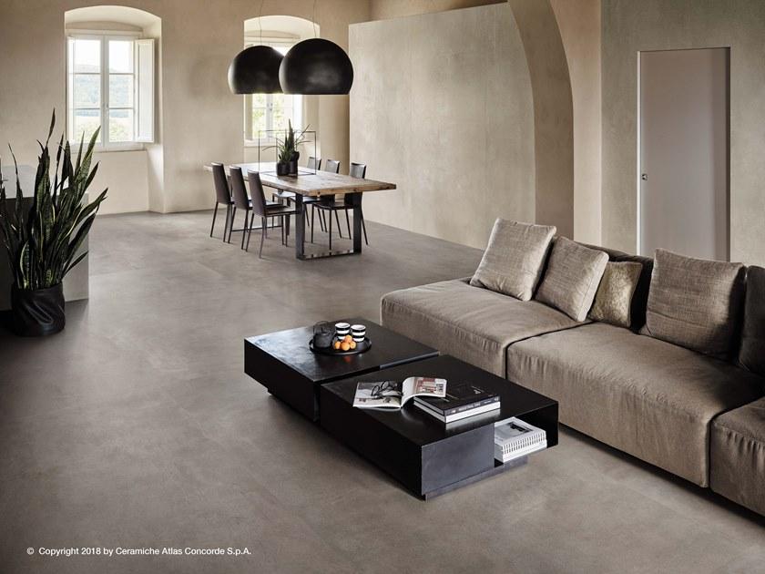 Atlas Concorde Пол из керамогранита под бетон Boost sun-id-1460894 - Вид №30