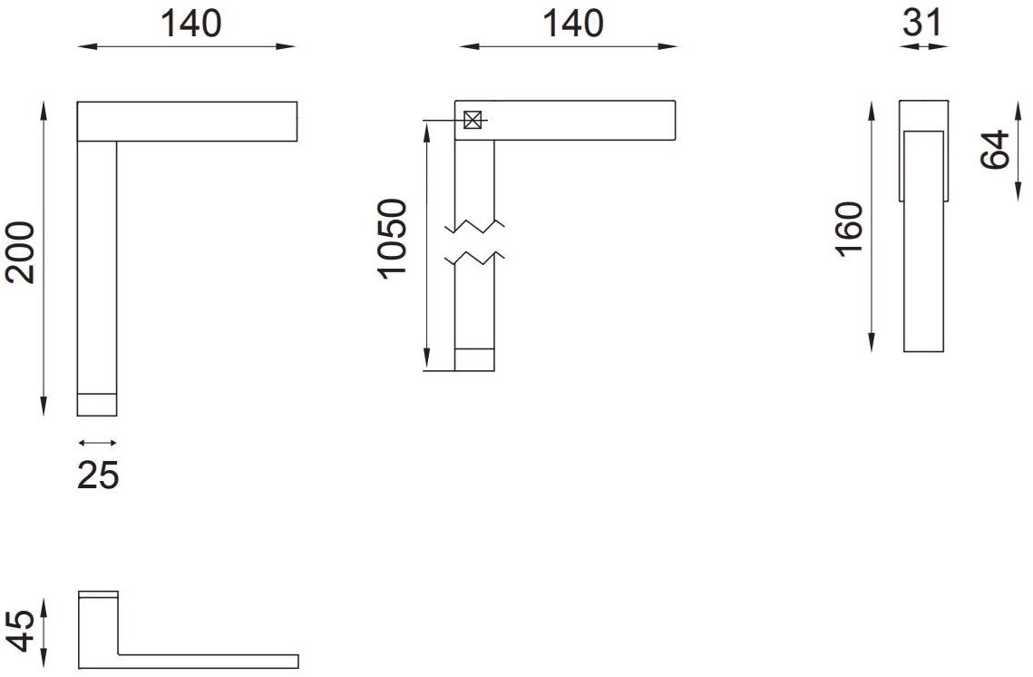 Dnd Латунная ручка (in)finito sun-id-1425812 - Вид №9