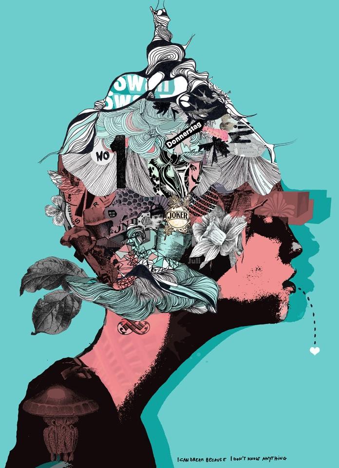 MOMENTI Авторский художественный принт Crazy home paintings Gi-012 - Вид №1