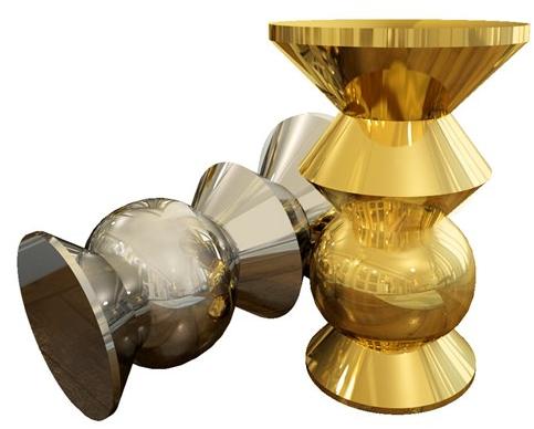 Malabar Табурет / журнальный столик из латуни sun-id-1437702 - Вид №1