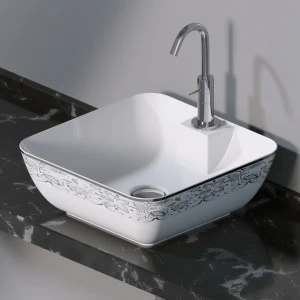 L606460P Накладная раковина на столешницу  прямоугольная A. e T. Italia ELITE