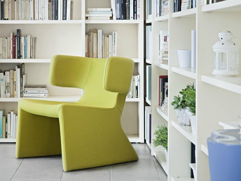 ALMA DESIGN Кресло из ткани с подлокотниками Meg 2061 - Вид №1