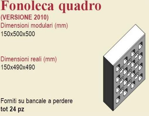 Edil Leca Murature Звукопоглощающий бетонный блок sun-id-1404958 - Вид №1