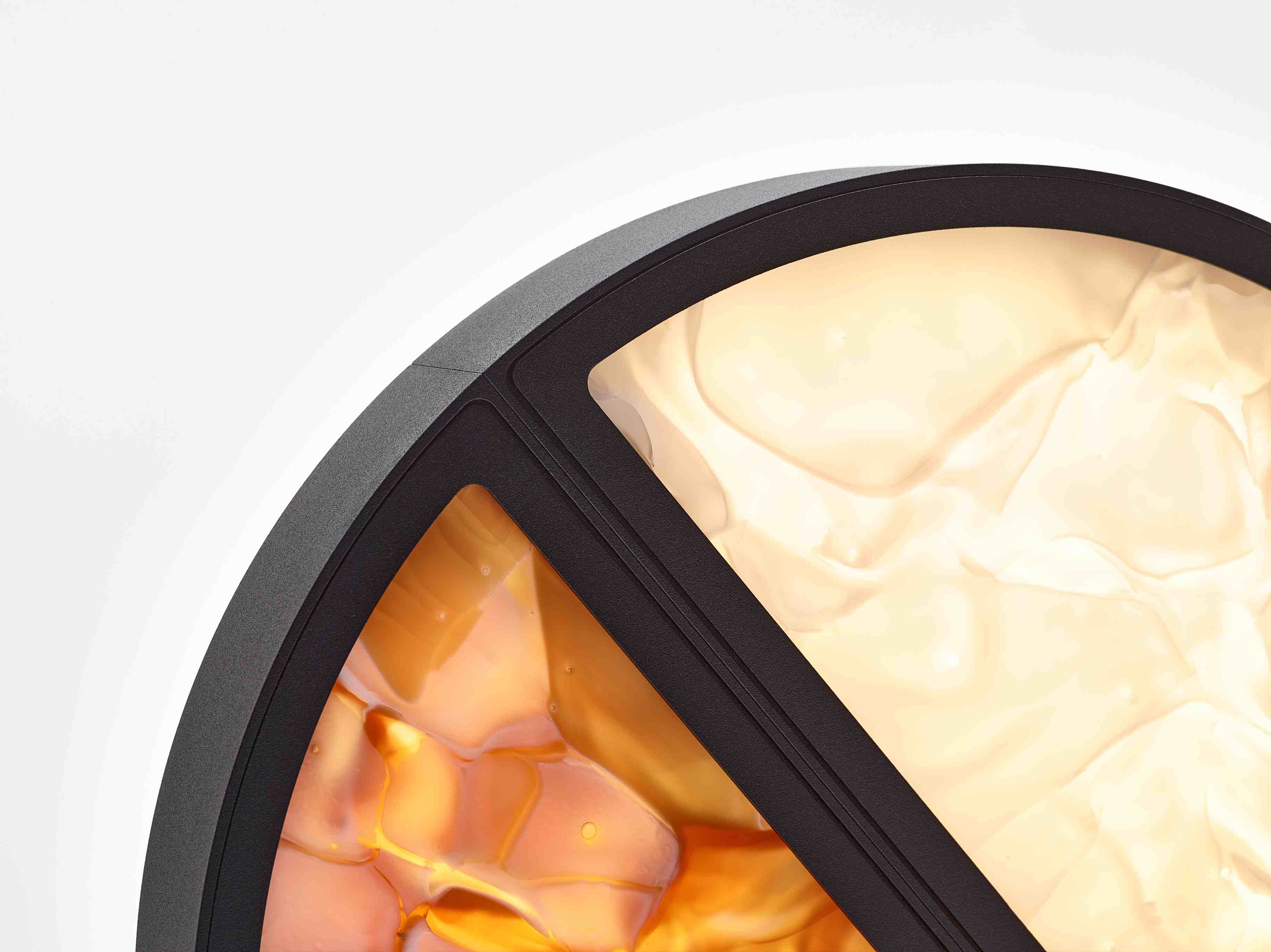 Стеклянная светодиодная настольная лампа BROKIS Geometric ARCH-00003219 - Вид №1