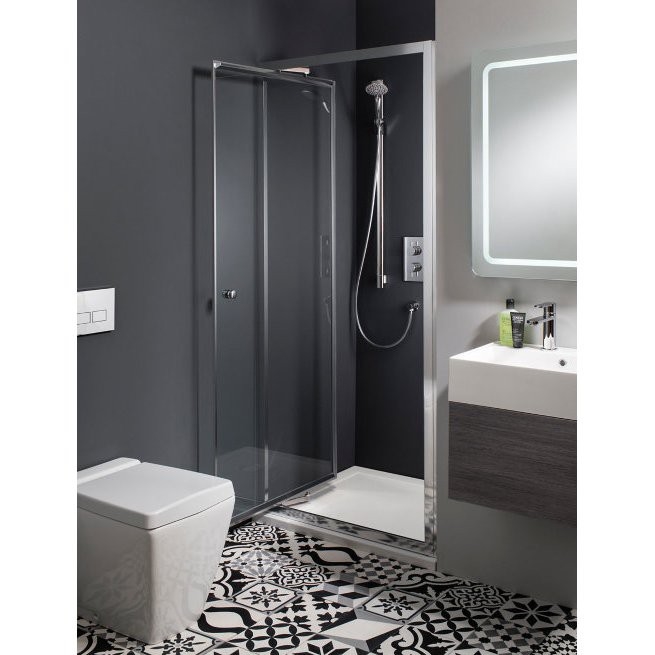 Дверь в нишу Infold 900mm Britton Burlington EIDSC0900  - Вид №1