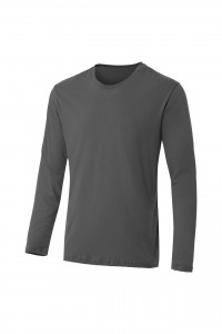 5039033 Футболка с длинным рукавом темно-серая  Спецодежда для продавцов  размер L