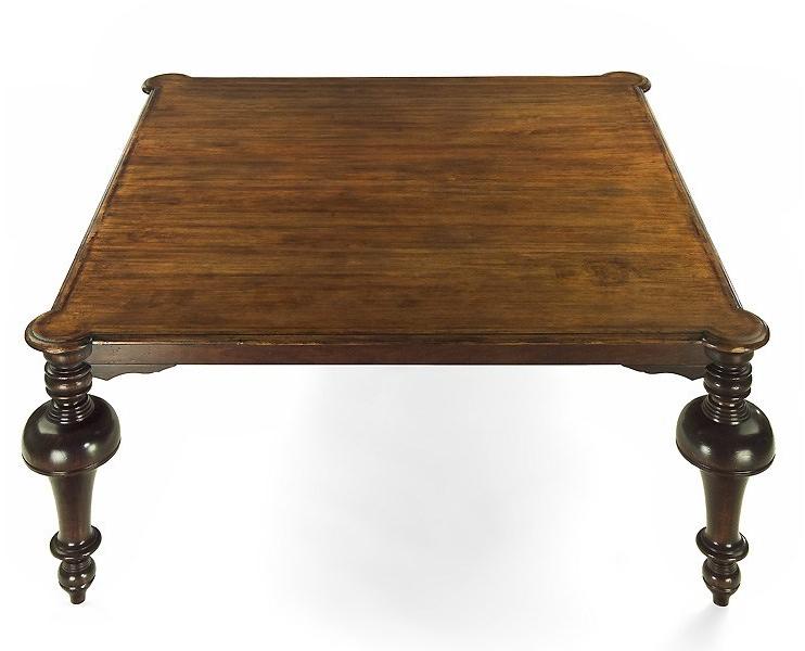 MARIONI Квадратный стол из массива дерева Tower 01982q - Вид №1