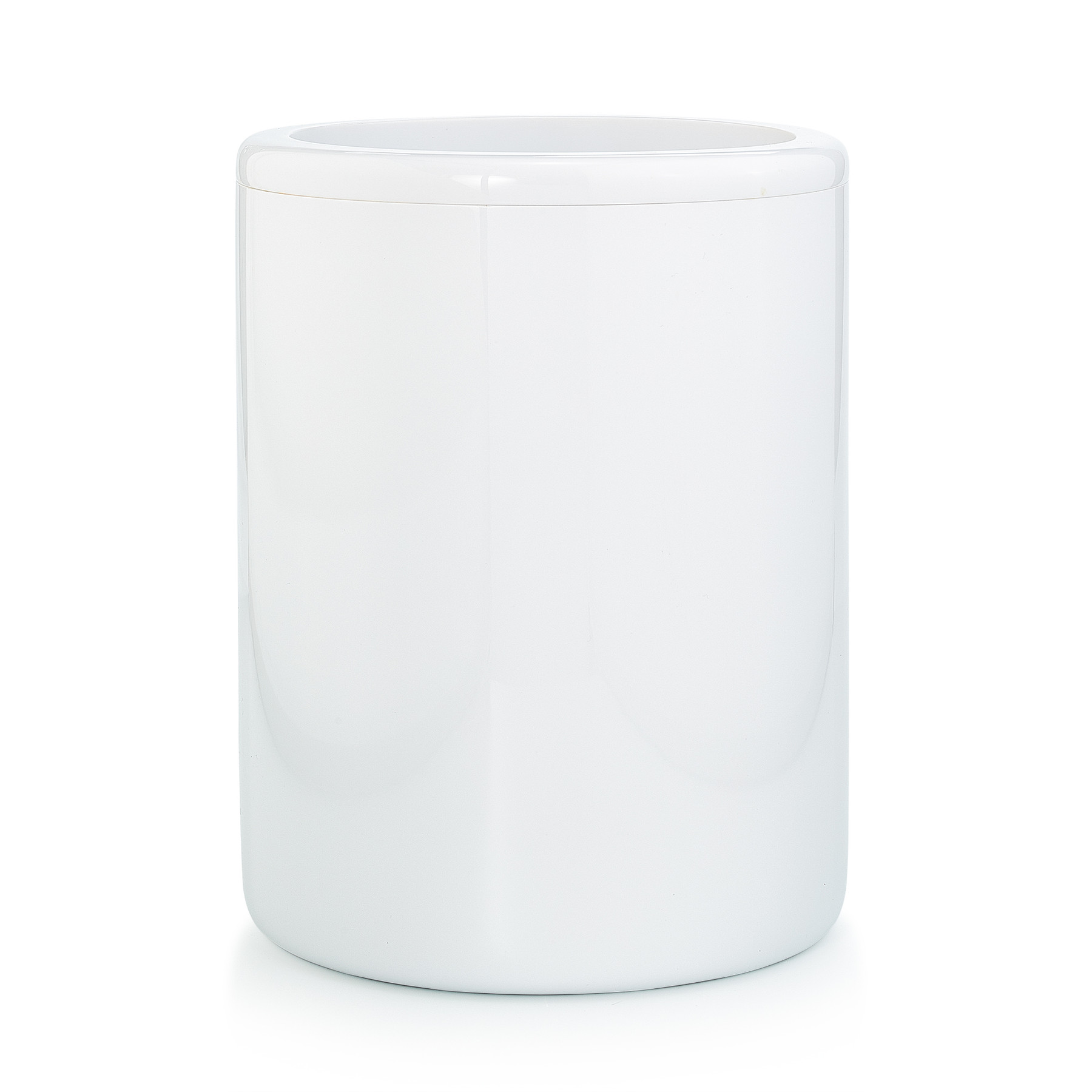 DOME-WHT-WB Белая глянцевая корзина для мусора Dome Labrazel 