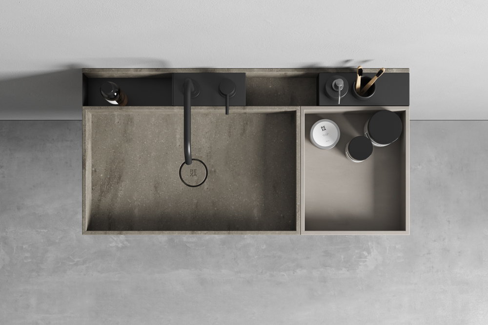 Rexa Design Умывальник с органайзером и подносами REXA-ST295  - Вид №5