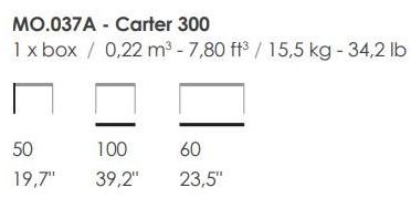 Fenabel Овальный деревянный журнальный столик Carter Mo.037a - Вид №1