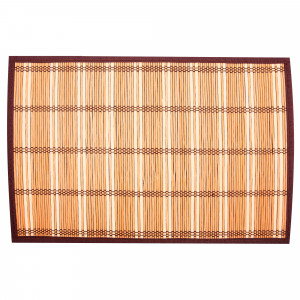 82054656 Салфетка сервировочная «Бамбук-3», 30х45 см, цвет коричневый