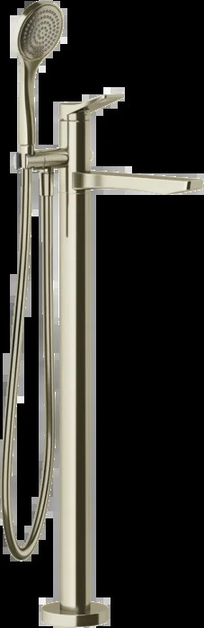 Смеситель для ванны 59131 720 Gessi Rilievo НИКЕЛЬ PVD