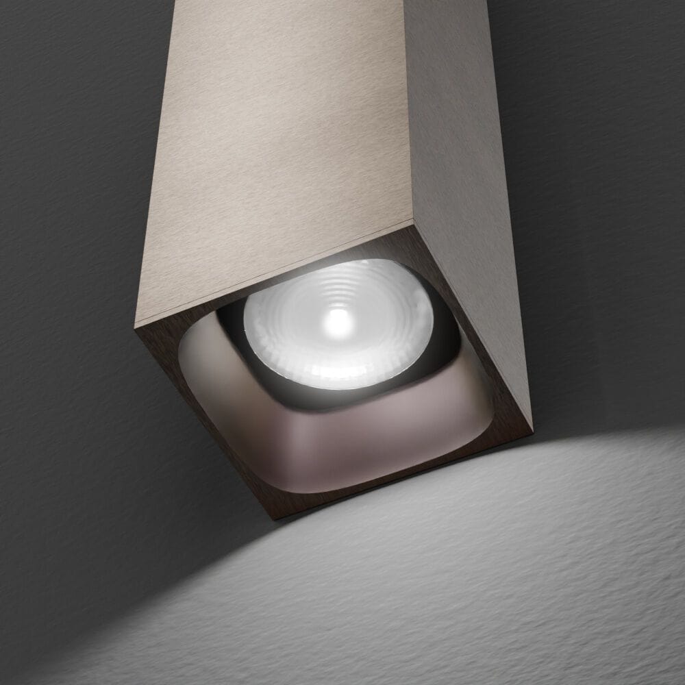 Алюминиевый настенный светильник Amarcords Qube ARCH-00115300 - Вид №1