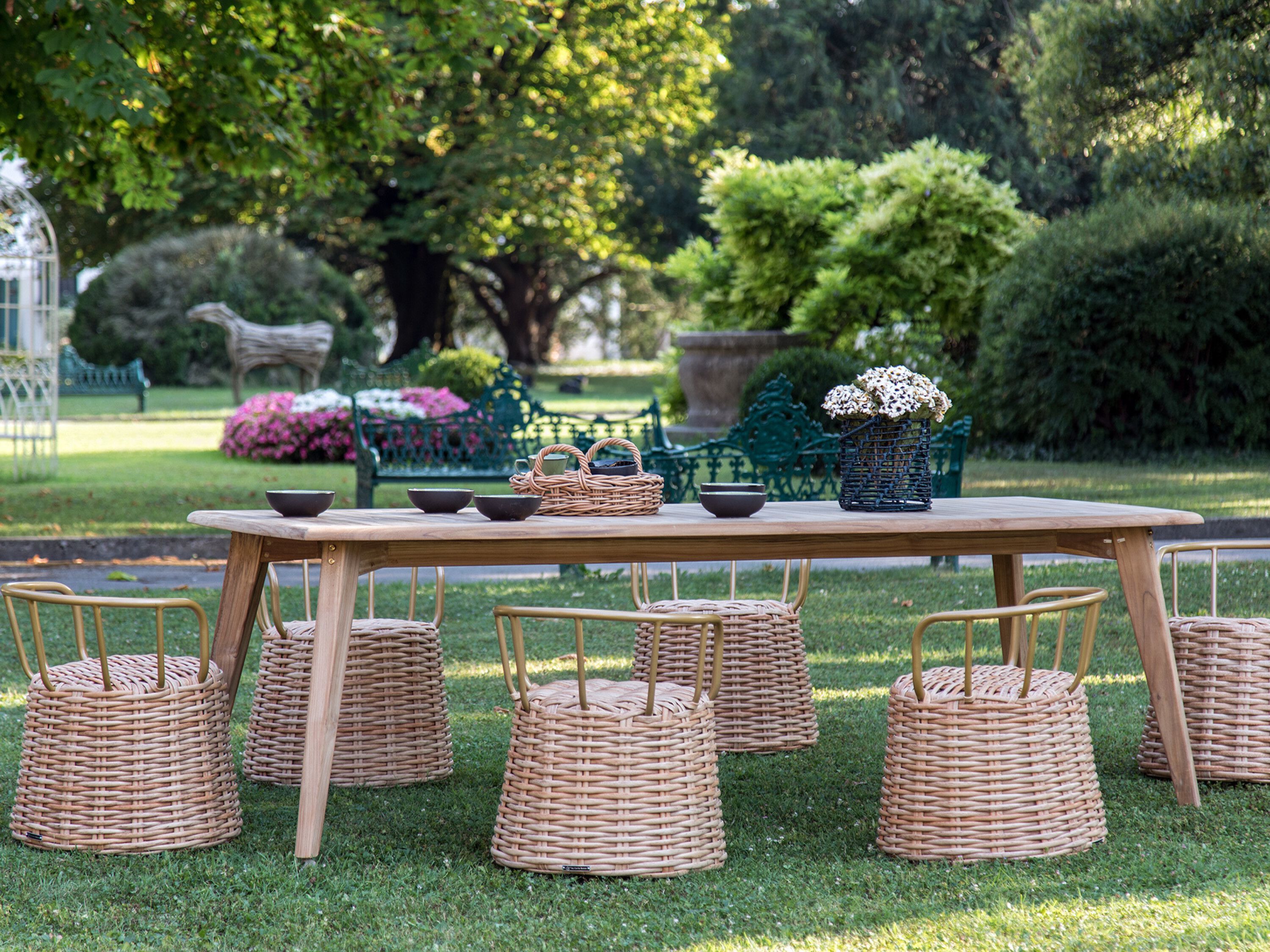 Синтетическое волокно низкий садовый стул cbdesign Риккардо ARCH-00146010 - Вид №1