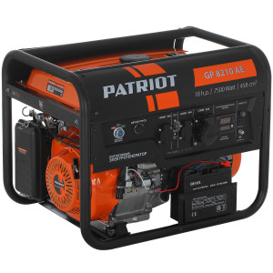 Электрогенератор   бензиновый Patriot GP 8210AE 1203571