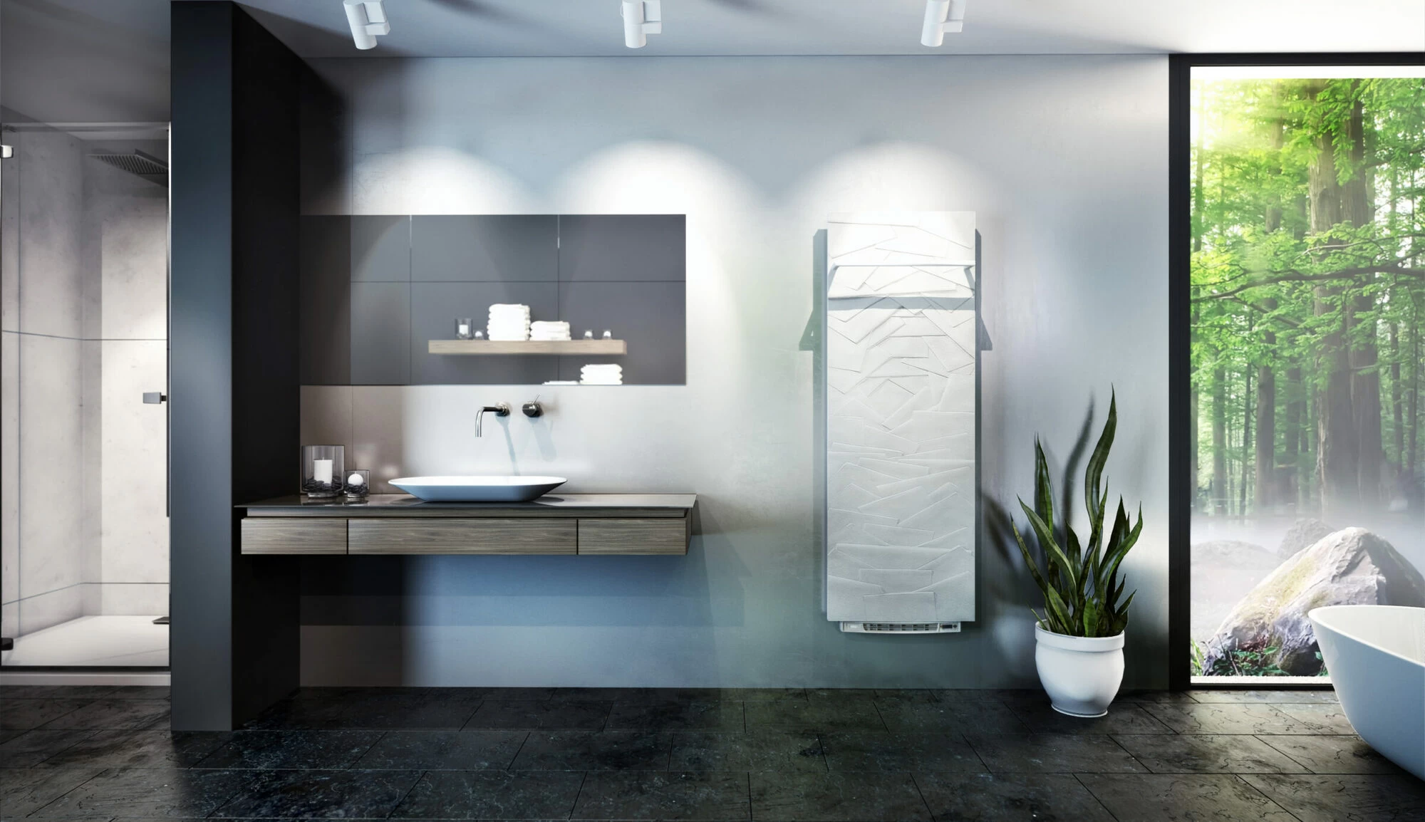 Электрический радиатор 130 x 46.5 cm Edo bain Cinier  750 Вт sun-id-1218158 - Вид №2