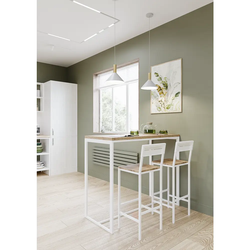 Барный стул Santreyd Ferro с металлическим каркасом и спинкой 89010427 STLM-0879966 - Вид №2