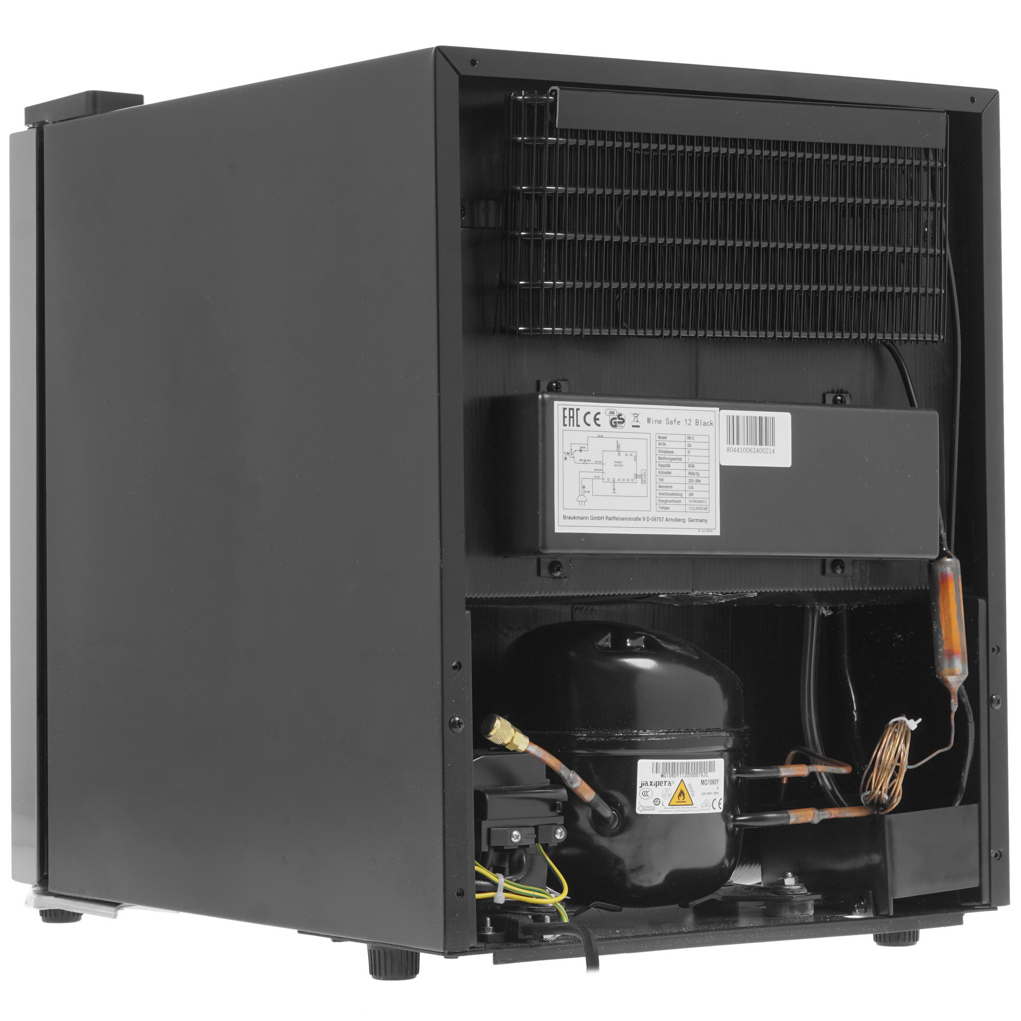 1109200 Винный шкаф CASO WineSafe 12 Classic серебристый STDN-0053159 - Вид №3