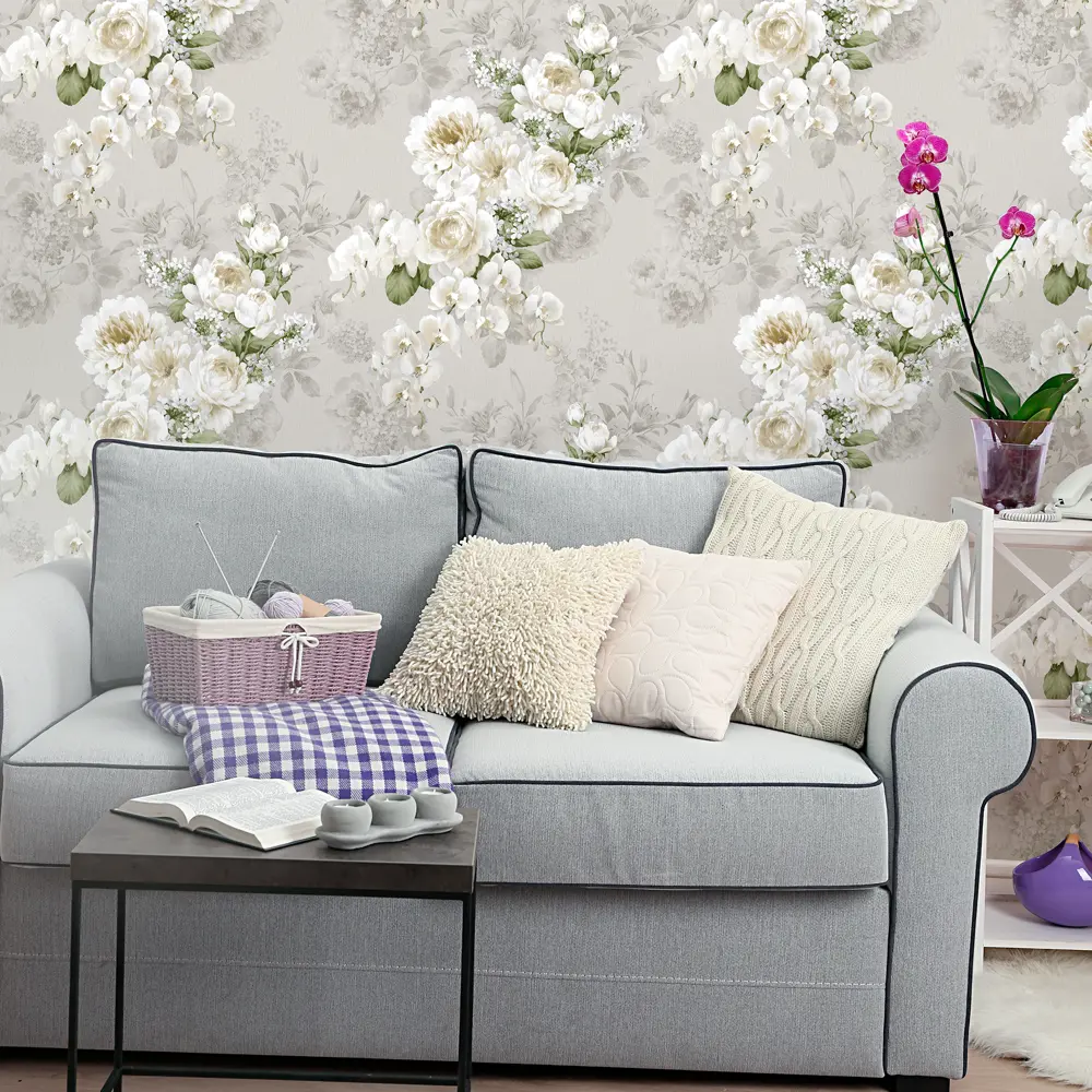 Обои флизелиновые Elysium Рассвет серые 1.06 м Е85406 STLM-2129583 - Вид №3