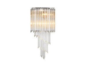 Стеклянный настенный светильник