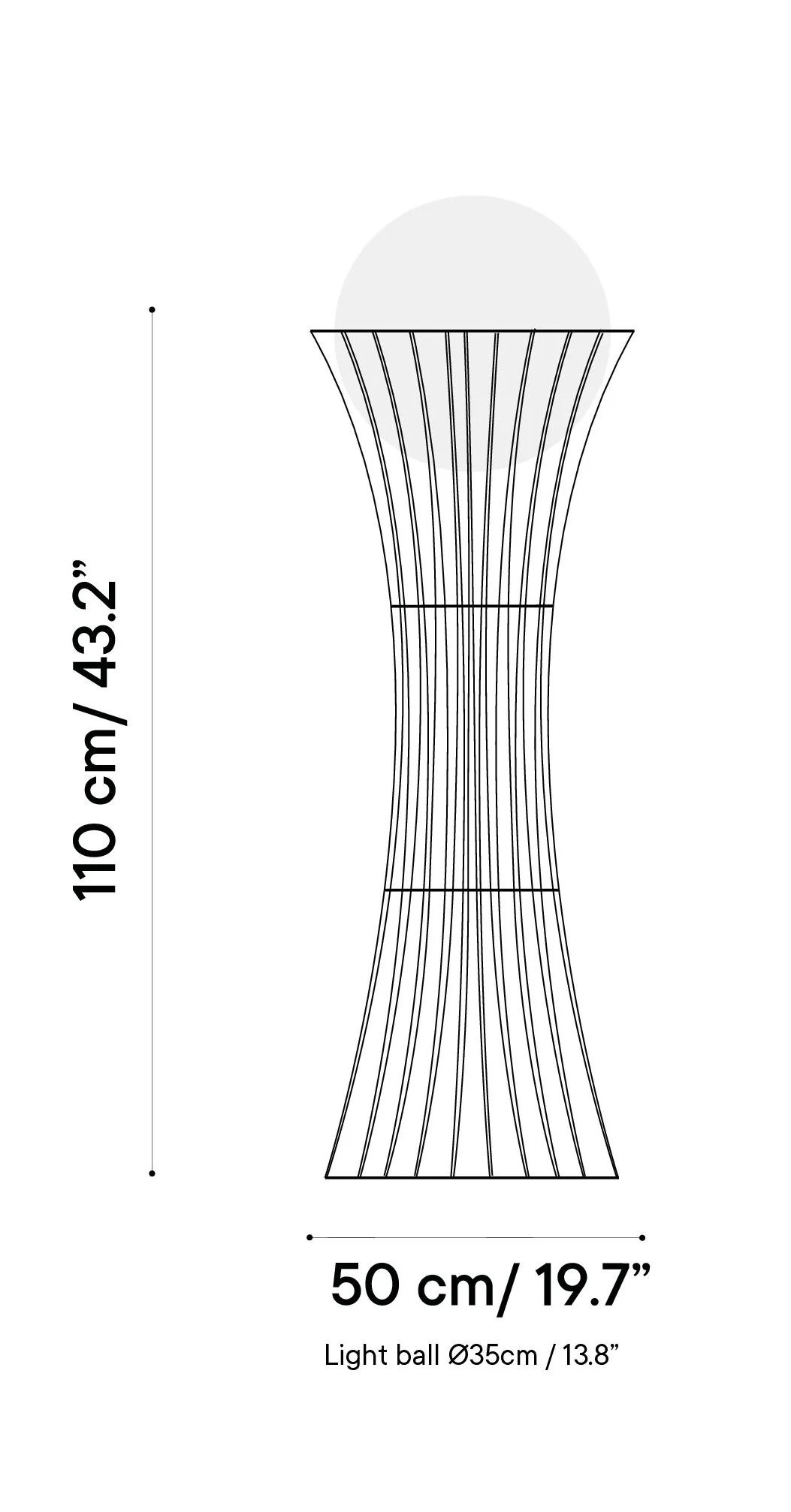 Оцинкованная сталь светодиодный торшер iSimar Болония ARCH-00151995 - Вид №3