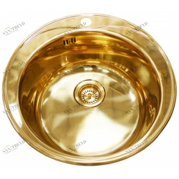 Zorg SZR-510/205 Gold Мойка кухонная круглая Zorg 