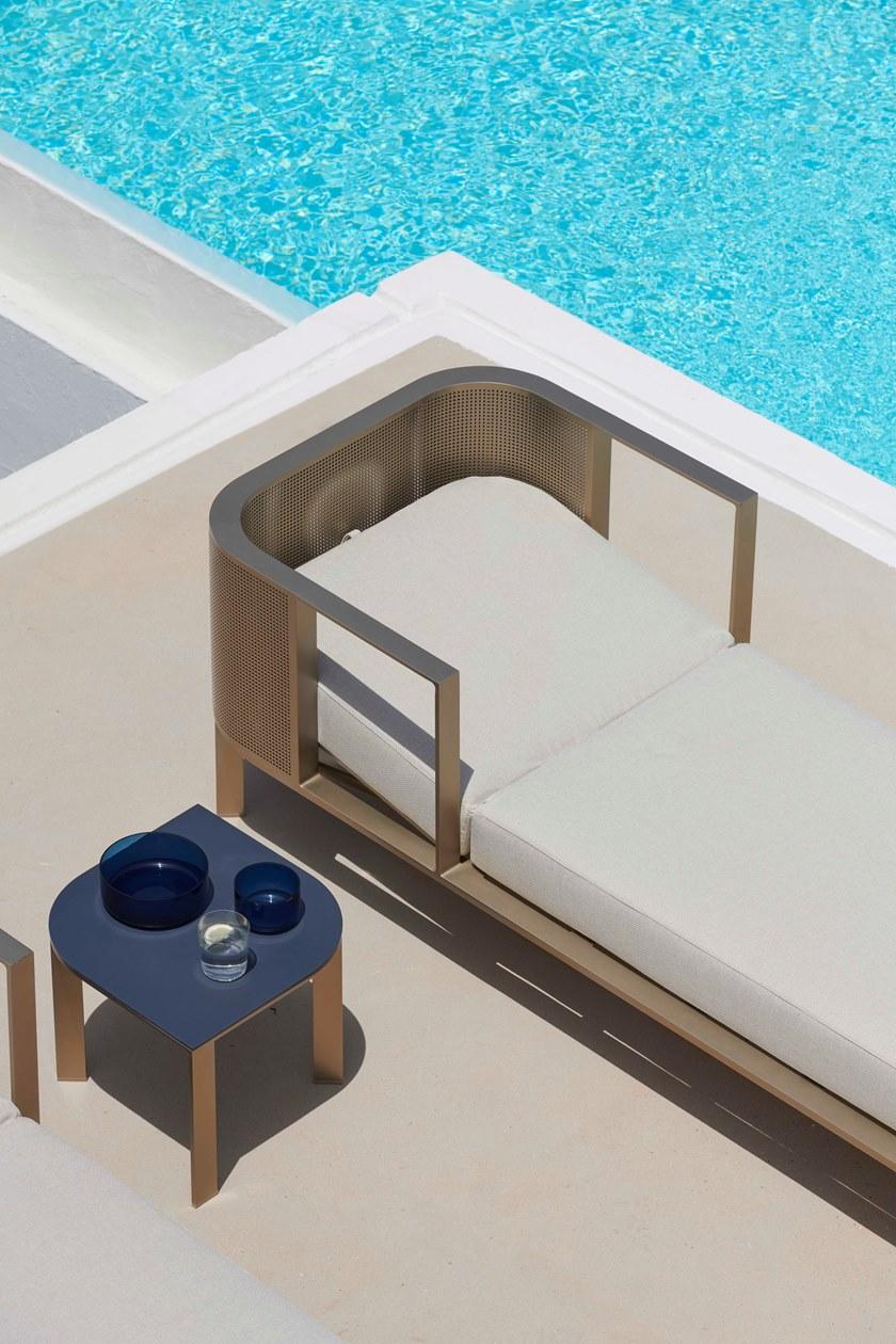 GANDIABLASCO Квадратный журнальный столик из dekton® Solanas sun-id-1434335 - Вид №4