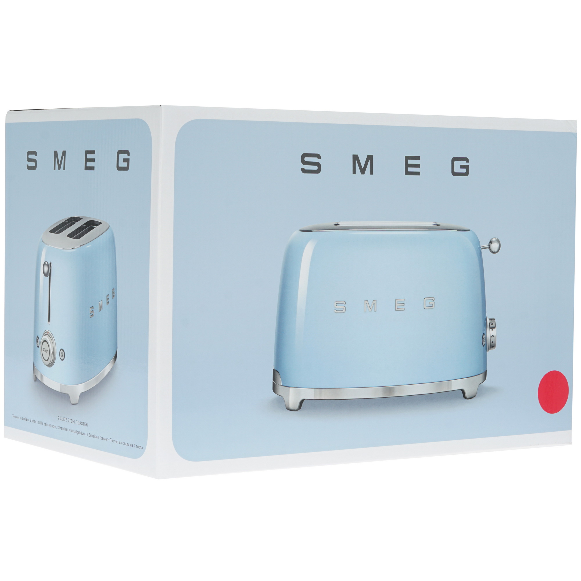 1152602 Тостер Smeg TSF01RDEU красный STDN-0112480 - Вид №7