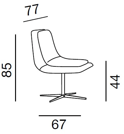 Twils Кресло с 4-мя спицами sun-id-1492987 - Вид №4