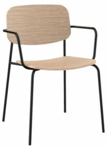 Mobboli Деревянный стул с подлокотниками Cap 14 wfb