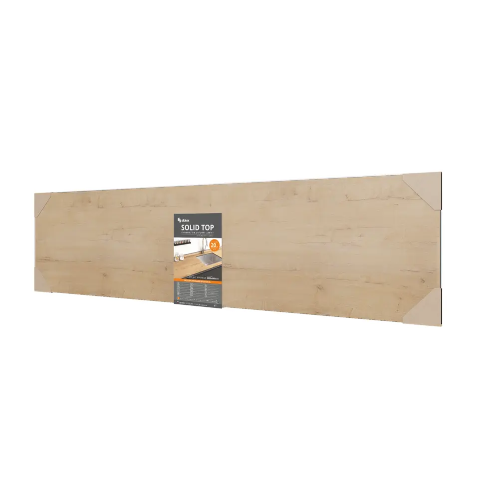 Кухонная столешница Slotex 300x60x1.6 см HPL-пластик цвет дуб брукхилл STLM-2111759 - Вид №7