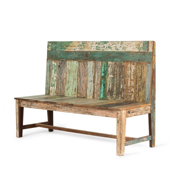 080294 Скамья с высокой спинкой Francisco Segarra Will Santreyd  - Вид №1